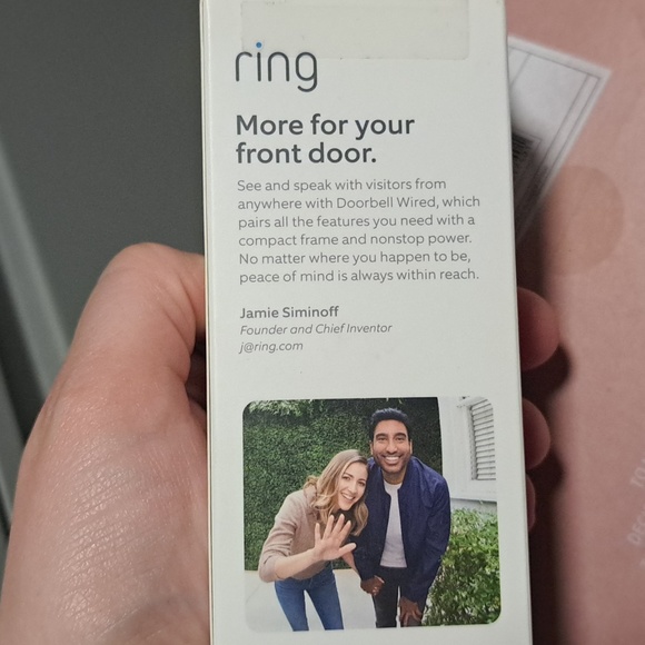 RING DoorBell Cam (Wired) - Picture 3 of 5